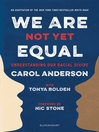 Cover image for We Are Not Yet Equal